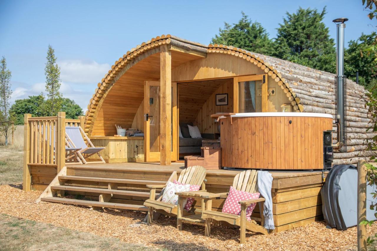 Barnhorn Glamping Villa Hooe Exterior photo